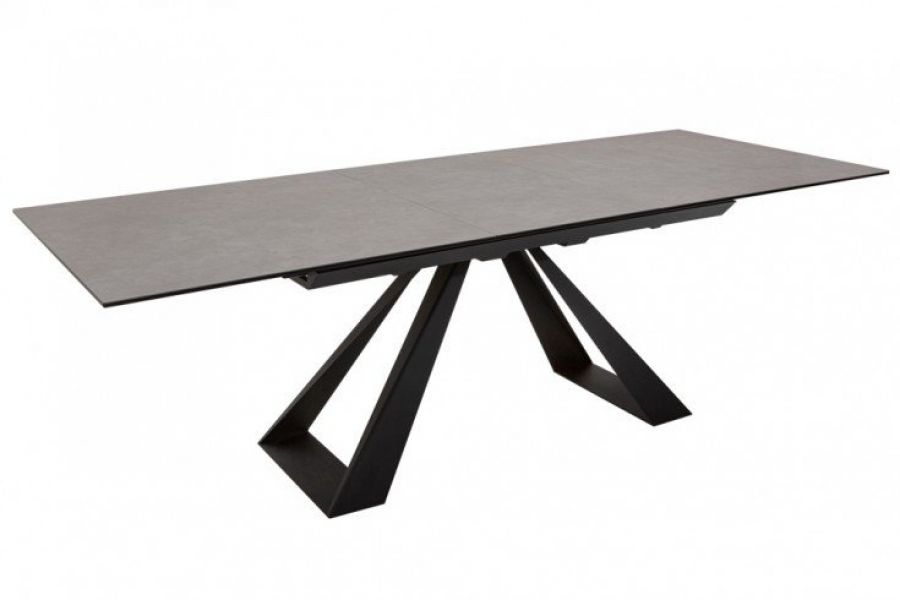 Stół Concord rozkładany 180-230cm ceramiczny antracyt - Invicta Interior
