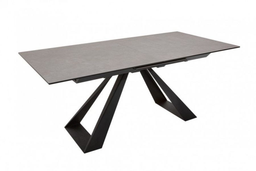 Stół Concord rozkładany 180-230cm ceramiczny antracyt - Invicta Interior
