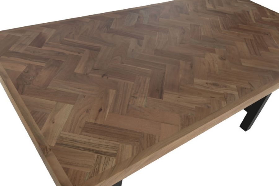 Stół drewniany Chevron 180 cm