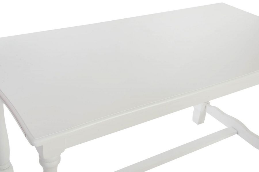 Stół drewniany Country biały 180 cm - Item International