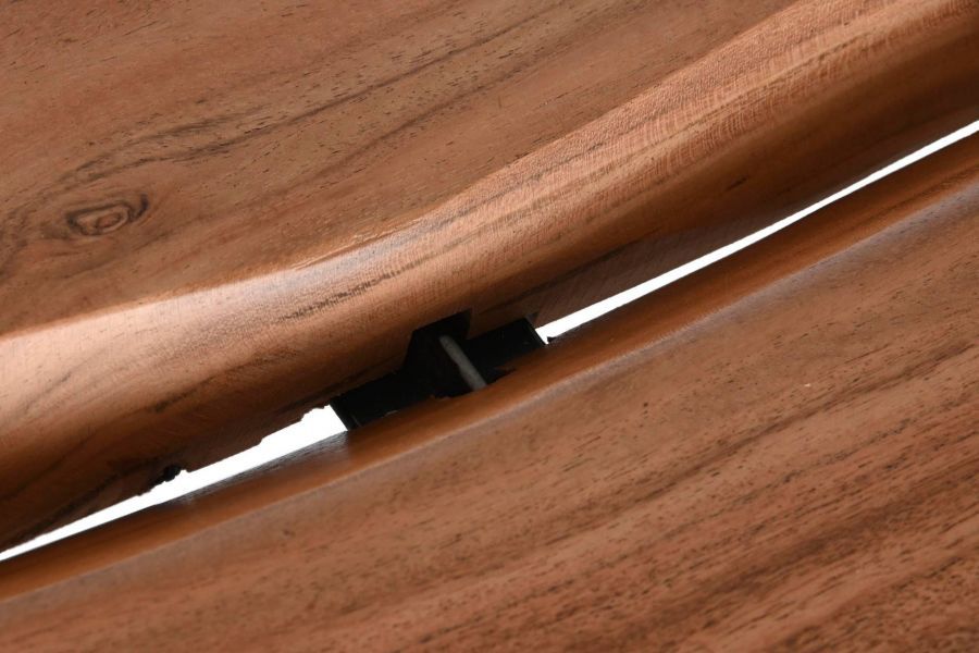 Stół drewniany Living Edge owalny 200 cm