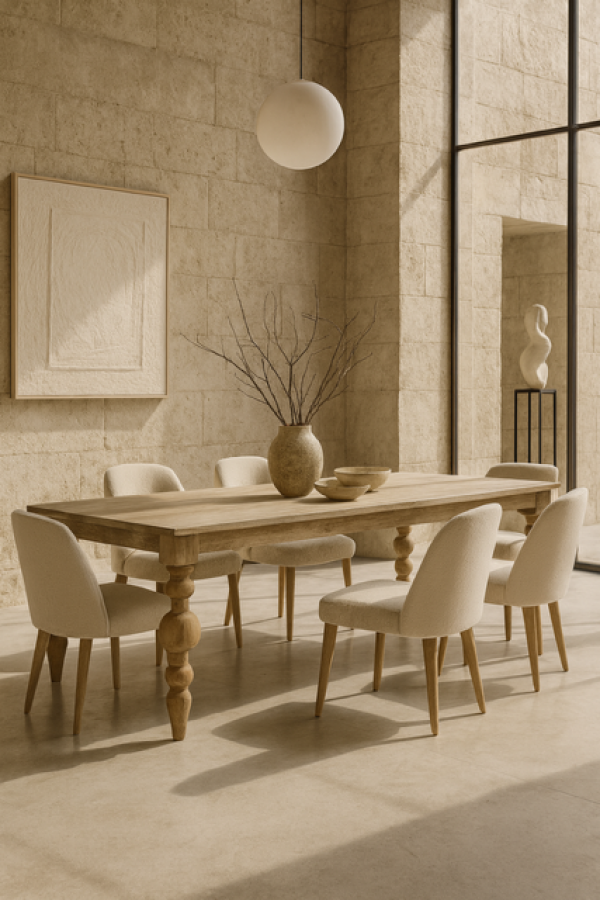 Stół drewniany Valbonne 220 cm premium