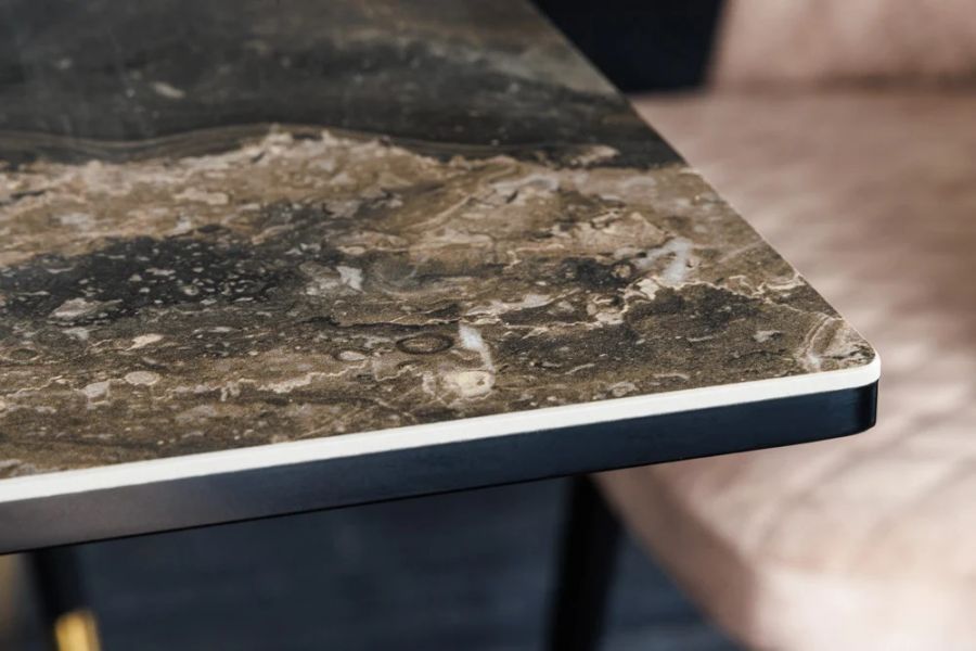 Stół Euphoria rozkładany 180-260 cm ceramiczny włoski marmur - Invicta Interior