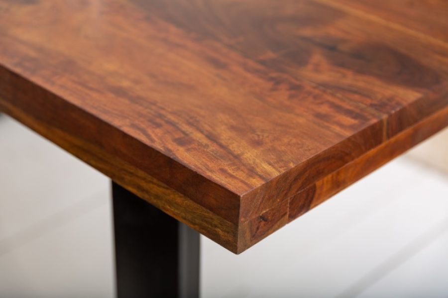 Stół Iron Craft 160 cm drewniany sheesham  - Invicta Interior