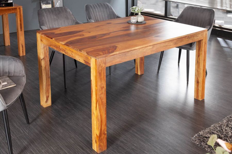 Stół Lagos drewniany 120 cm  - Invicta Interior