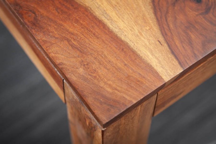 Stół Lagos drewniany 135 cm  - Invicta Interior