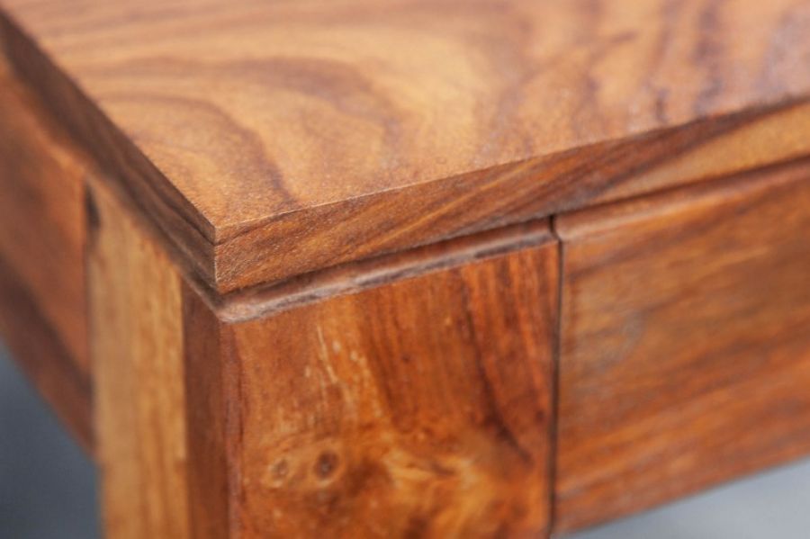 Stół Lagos drewniany 140 cm  - Invicta Interior