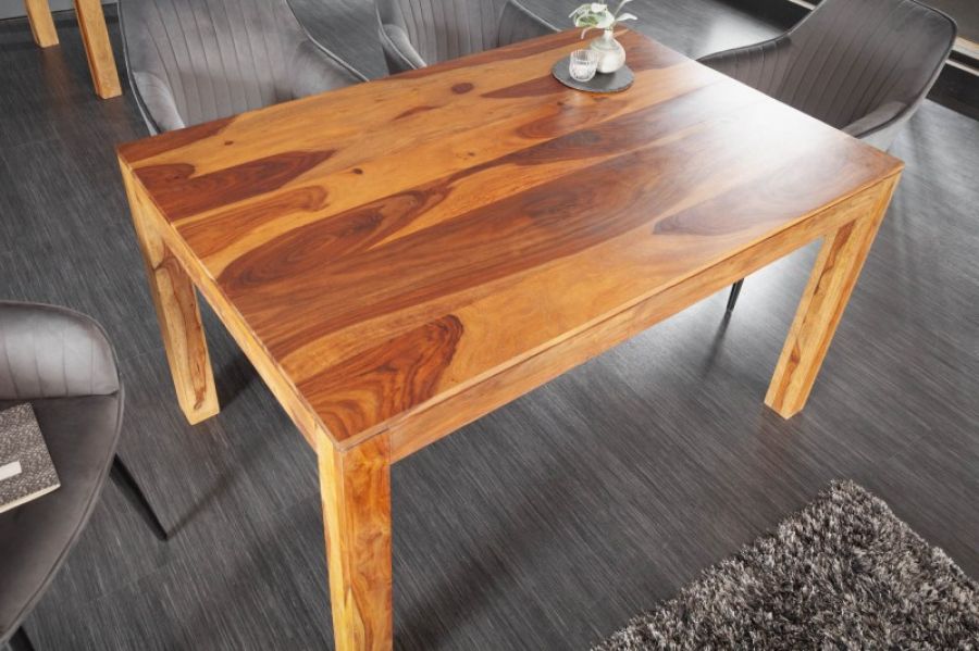 Stół Lagos drewniany 135 cm  - Invicta Interior