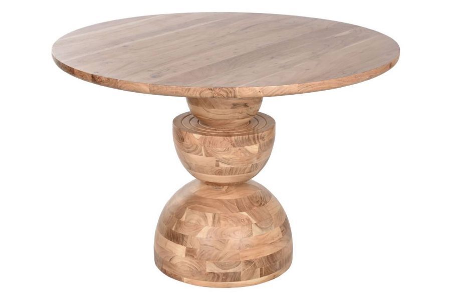 Stół okrągły drewniany Aesthetic Modern - Item International