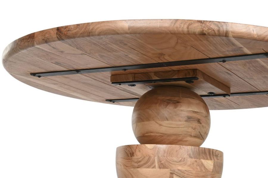 Stół okrągły drewniany Aesthetic Modern - Item International