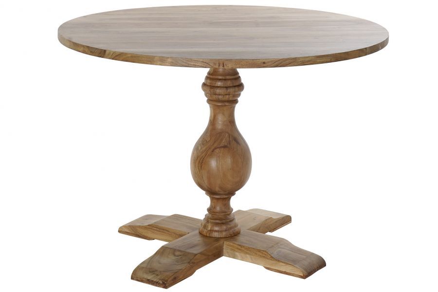 Stół okrągły drewniany Elegant 130 cm do jadalni 