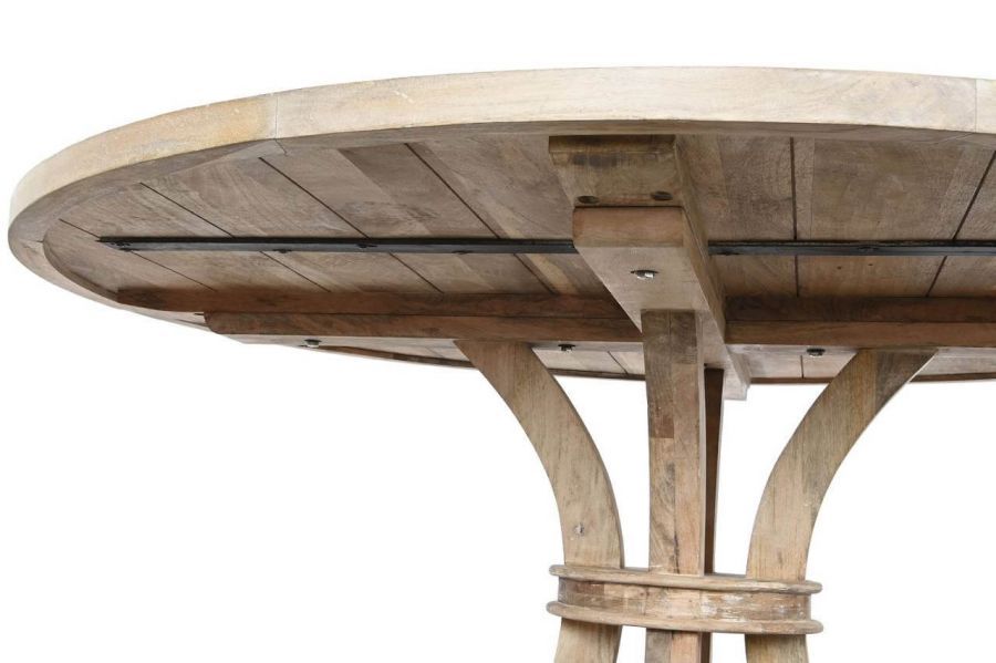 Stół okrągły drewniany Stylized natur 150 cm - Item International