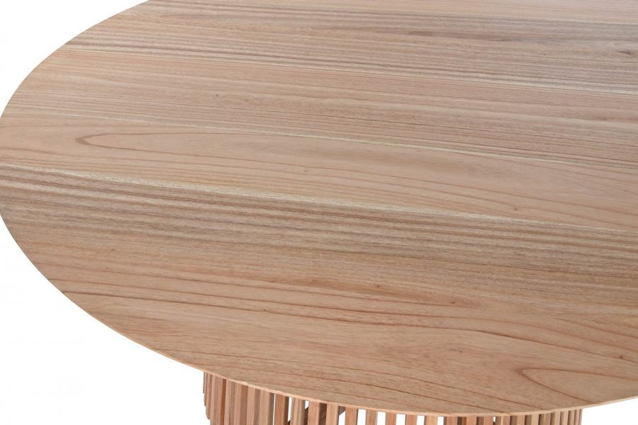 Stół okrągły Scandi z lamelami 150 cm