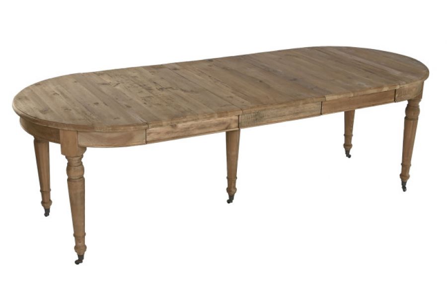 Stół rozkładany Stylized drewniany 100-250 cm 