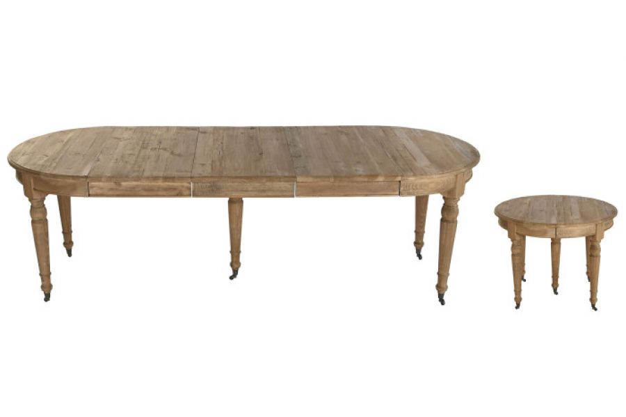 Stół rozkładany Stylized drewniany 100-250 cm 