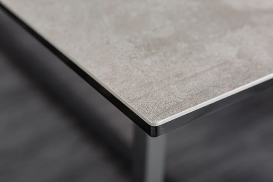 Stół Symbiose ceramiczny beton 200 cm - Invicta Interior