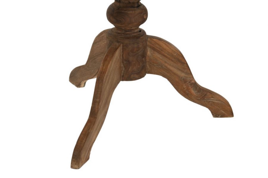 Stół Teca okrągły z drewna tekowego 80 cm - Item International