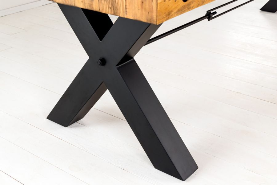 Stół Thor X drewniany 300 cm vintage - Invicta Interior