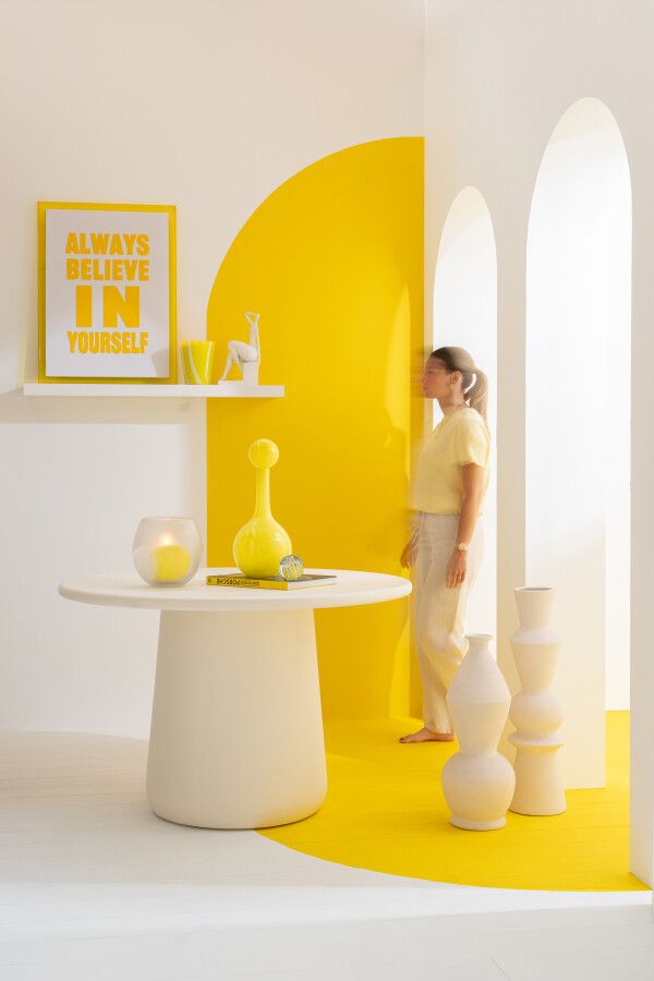 Stół Valencia beżowy japandi 120 cm