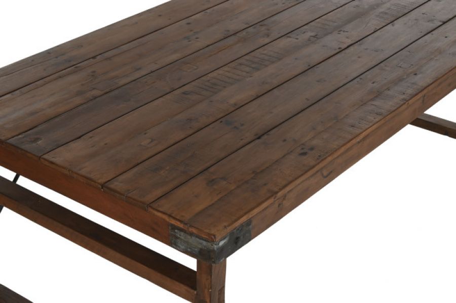 Stół Vintage Rail z drewna z recyklingu - Item International