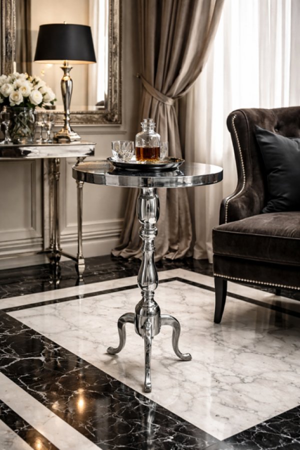 Stolik Barocco New High  - Inart