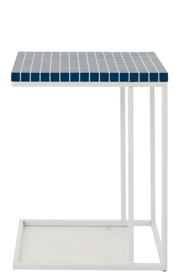 Stolik boczny Mono Form niebieski