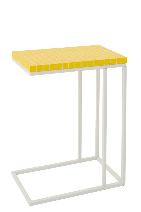 Stolik boczny Mono Form żółty