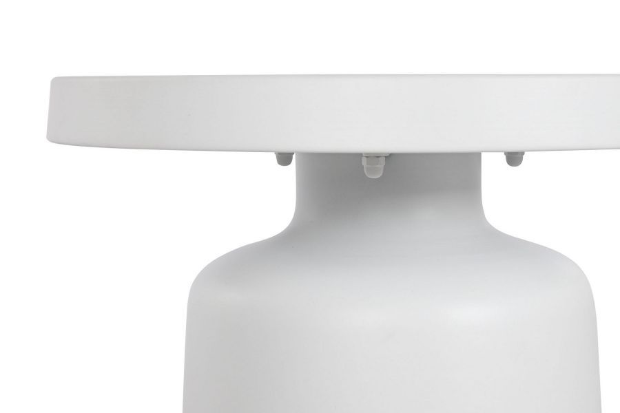 kat.II Stolik Bottle biały 50 cm - zadrapania odpryski
