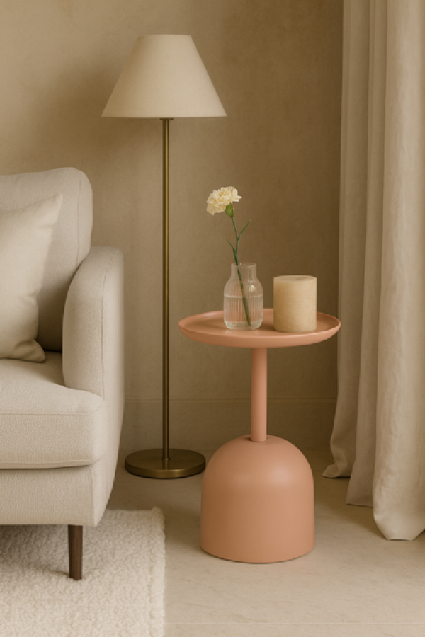 Stolik Bottle terrakota Peach Fuzz