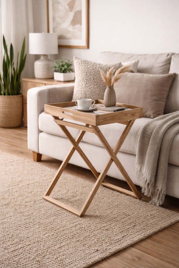 Stolik Coffee Table brązowy - Inart