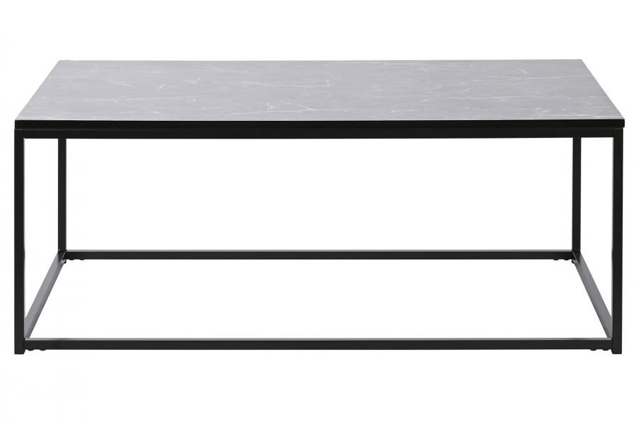 Stolik czarny 100 cm marmur  - Item International