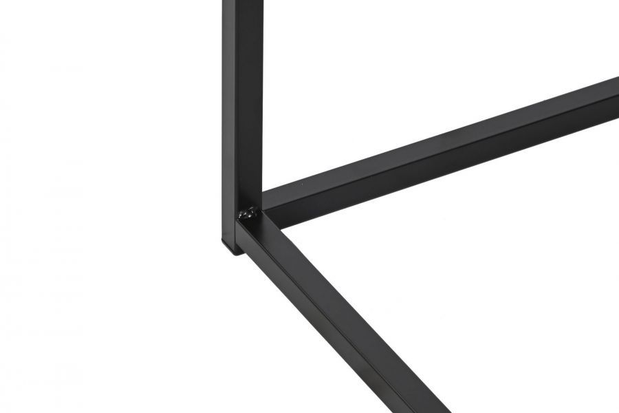 Stolik czarny 100 cm marmur  - Item International