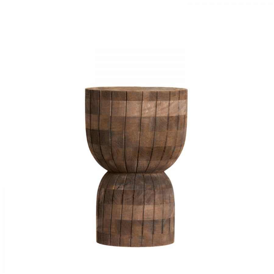 Stolik drewniany Dimaro Barrel - Light & Living