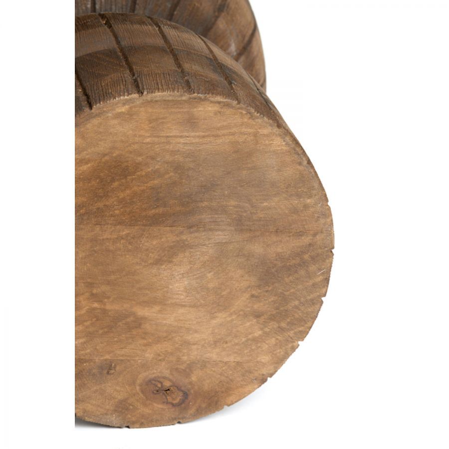Stolik drewniany Dimaro Barrel - Light & Living