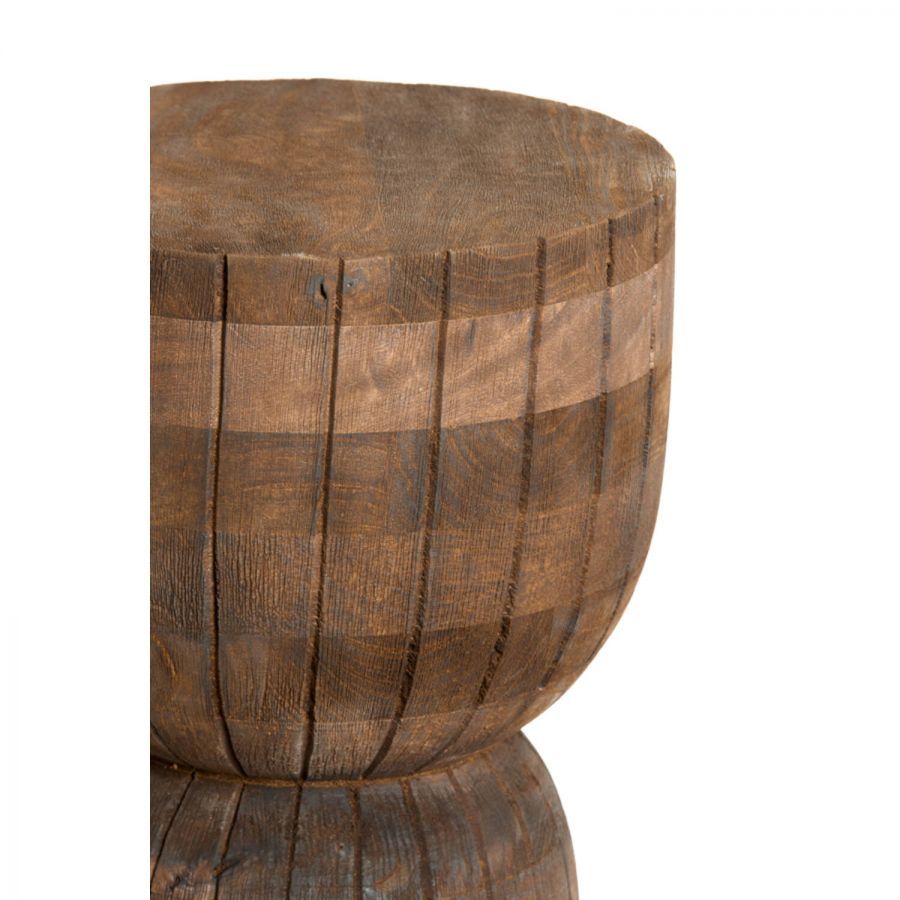 Stolik drewniany Dimaro Barrel - Light & Living