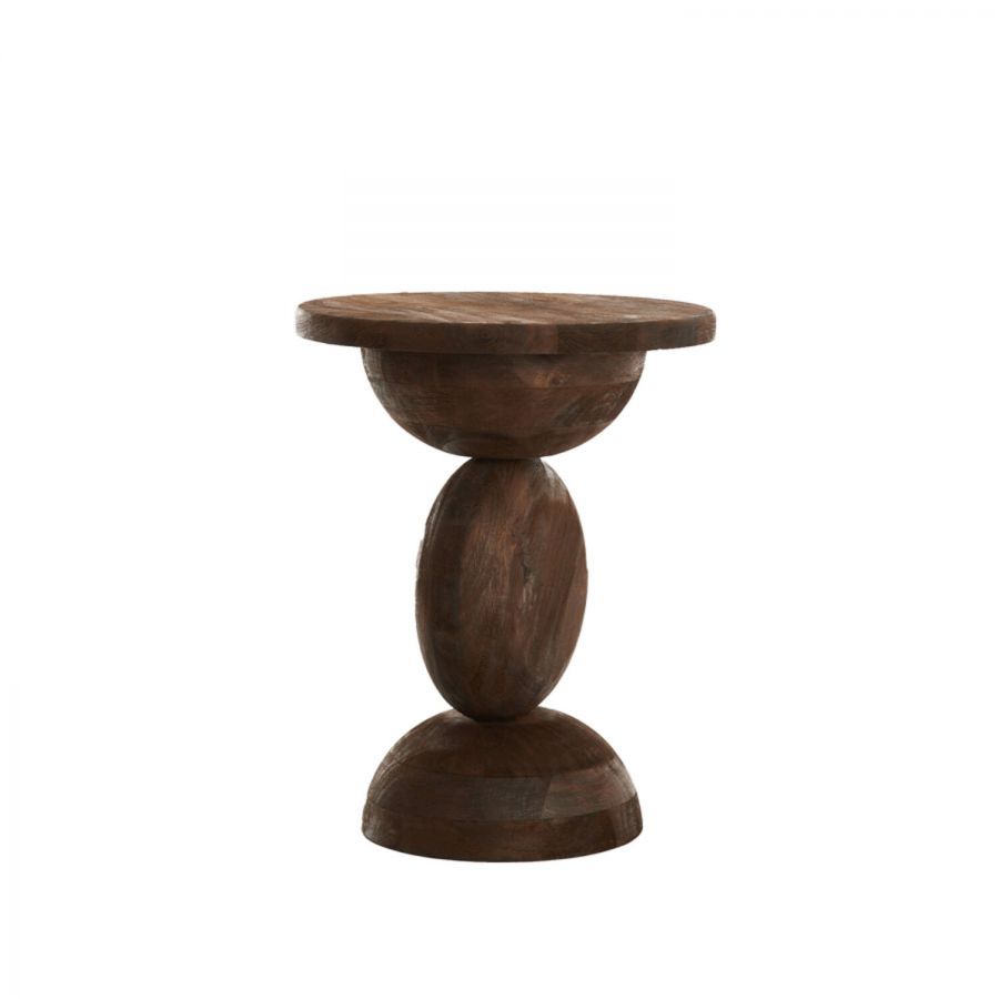 Stolik drewniany Mirto dark brown - Light & Living