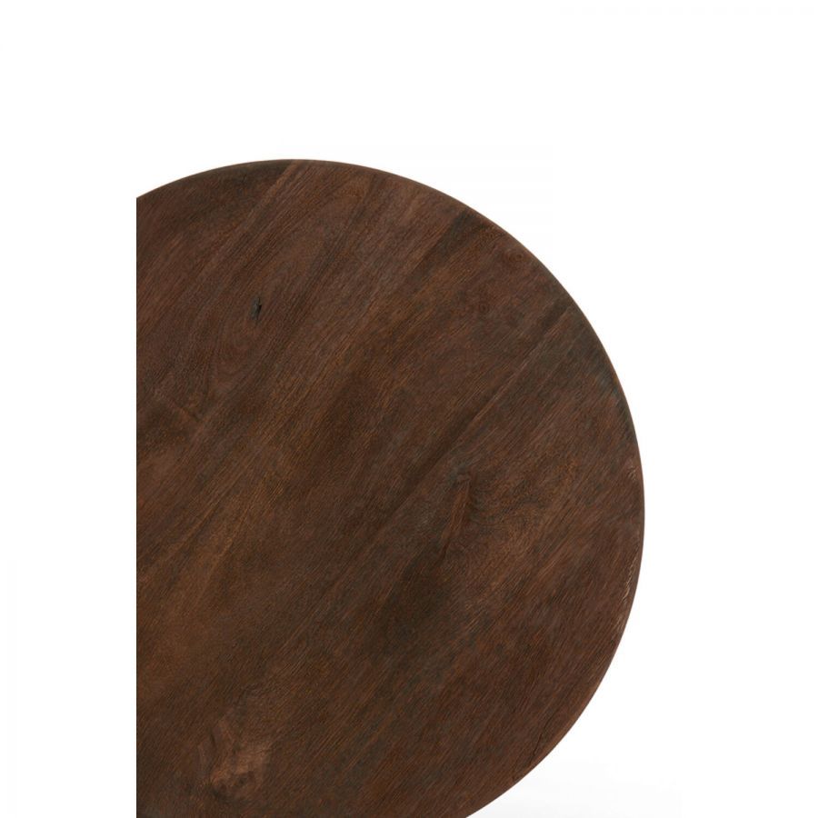 Stolik drewniany Mirto dark brown - Light & Living