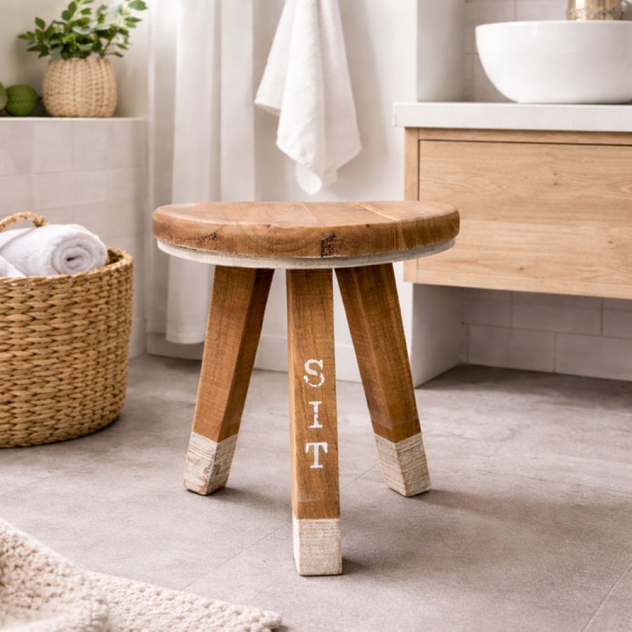 Stolik drewniany z recyklingu  kolor do wyboru