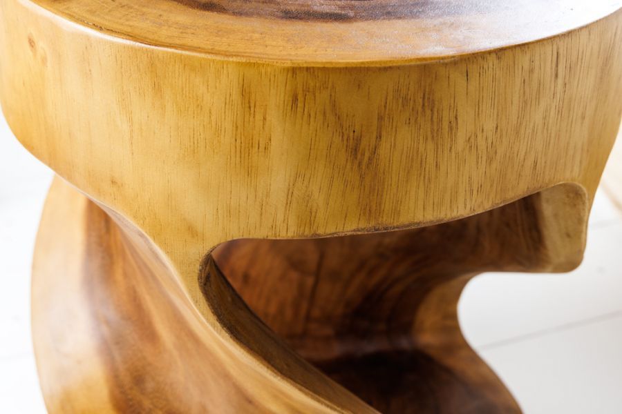 Stolik kawowy drewniany Arte 35 cm  - Invicta Interior