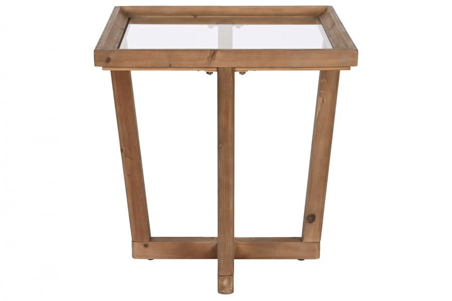 Stolik kawowy drewniany Transparent - Item International