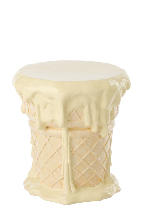 Stolik kawowy Ice Cream ecru