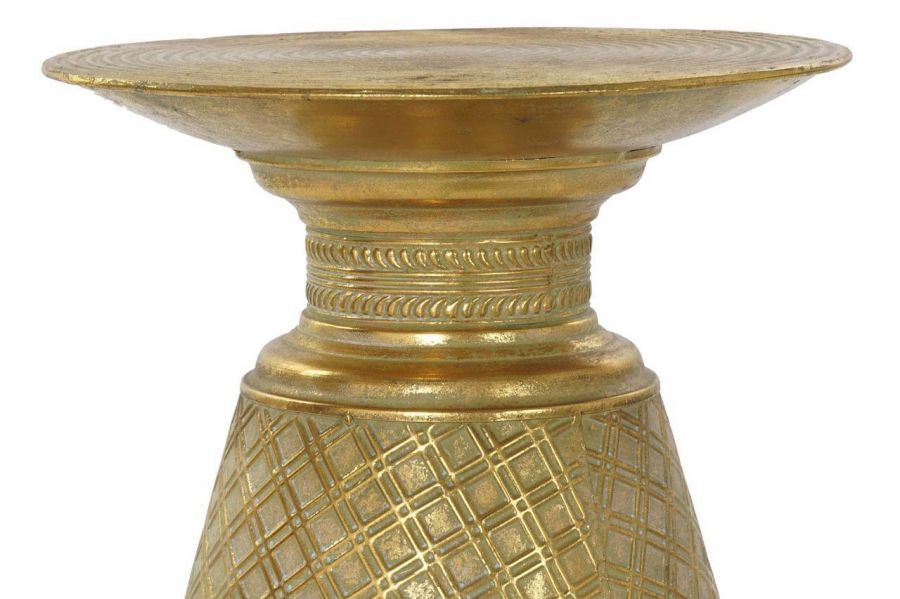 Stolik kawowy okrągły Orient złoty - Item International
