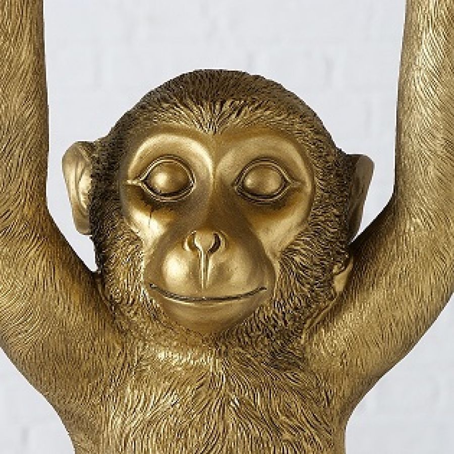 Stolik Monkey złoty 