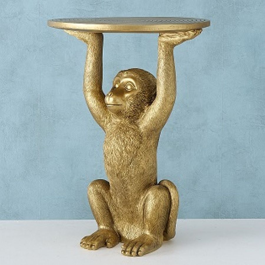 Stolik Monkey złoty  - Boltze