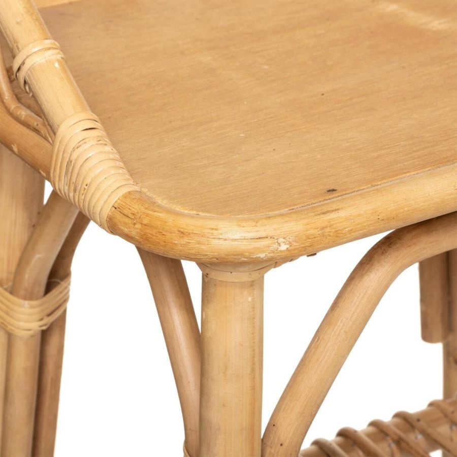 Stolik nocny rattanowy Boho - Atmosphera