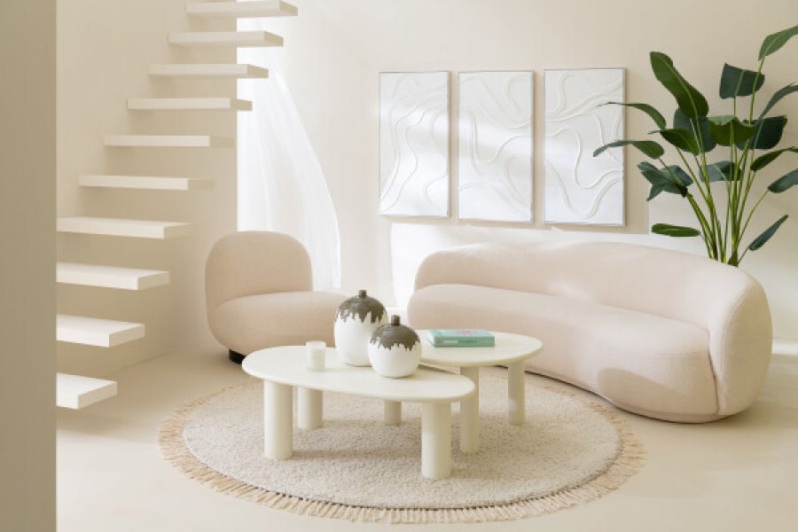 Stolik nowoczesny Luno biały