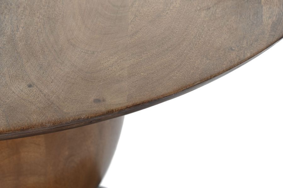 Stolik okrągły 80 cm drewno akacjowe - Item International