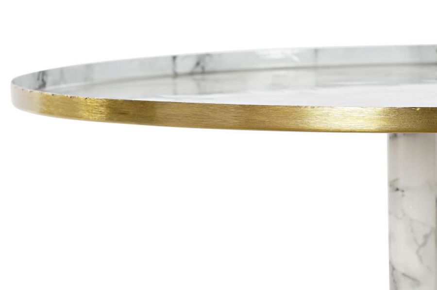 Stolik okrągły Marble Luxe