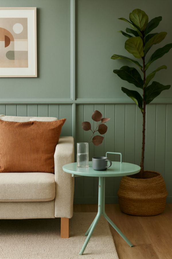 Stolik Pomocnik Scania zielony big   - Inart