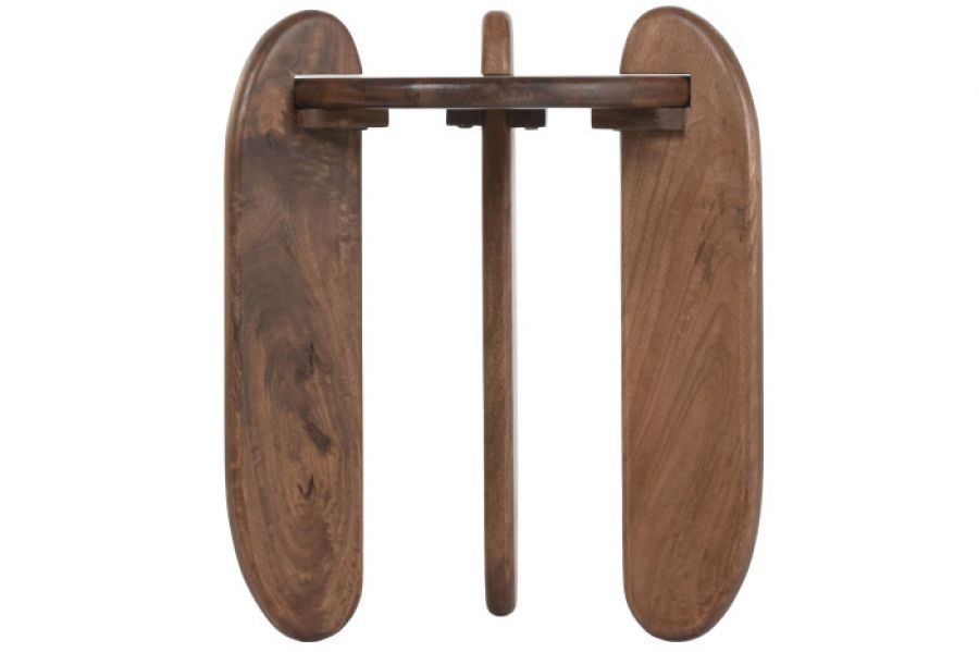 Stolik Sculpta Side z drewna mango